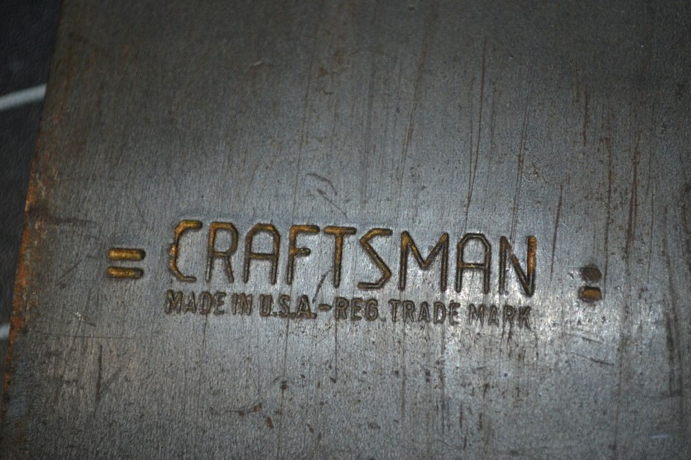 CRAFTSMAN - #50411 - DOUBLE BIT AXE WTH ORIGINAL HANDLE - VERY GOOD++ CONDITION