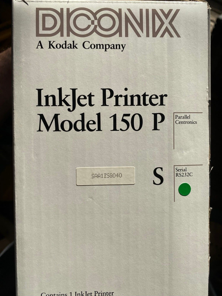 DICONIX 150 INKJET PRINTER