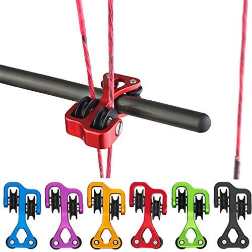 HRCHCG Aluminum Compound Bow Cable Slide Archery Bow String  Assorted Colors