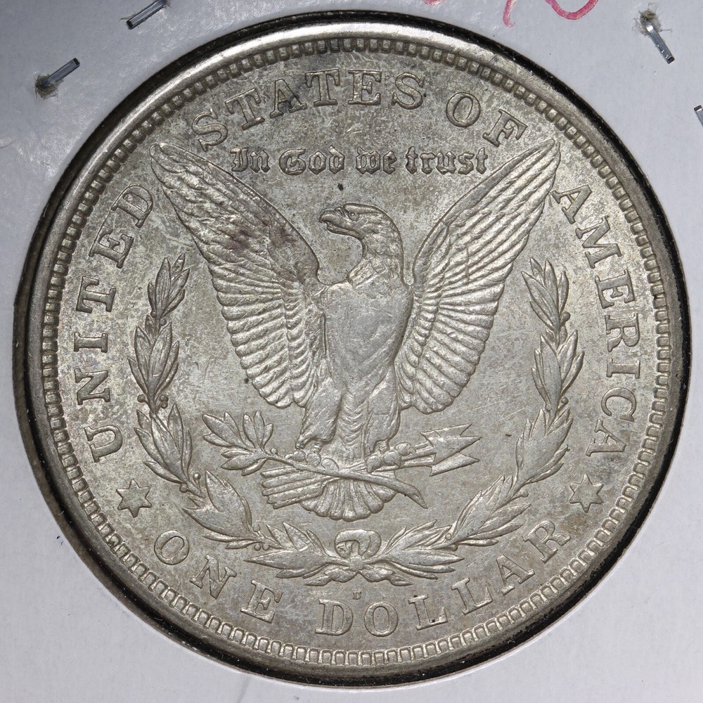 1921-D Morgan Silver Dollar CHOICE UNCIRCULATED MS E343 AEE