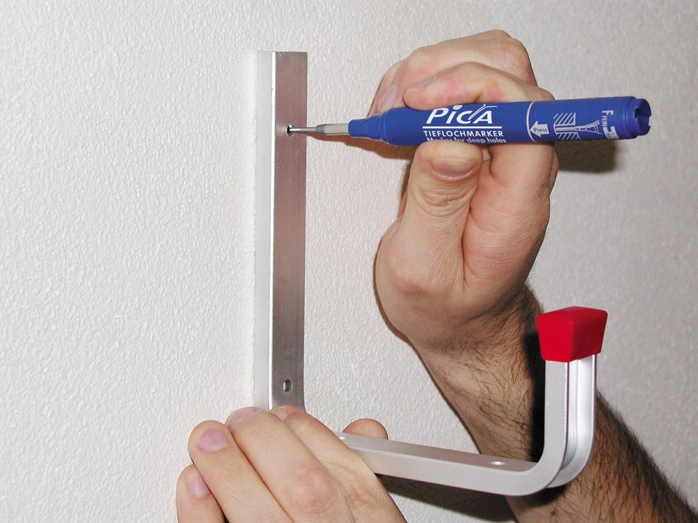 Pica Ink Deep Hole Marker, Red