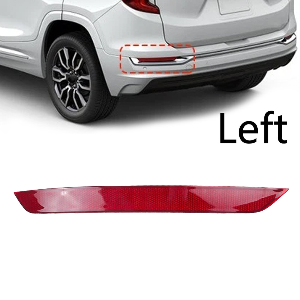 Direct Replacement Bumper Reflector for GMC For Terrain Rear Driver Side
