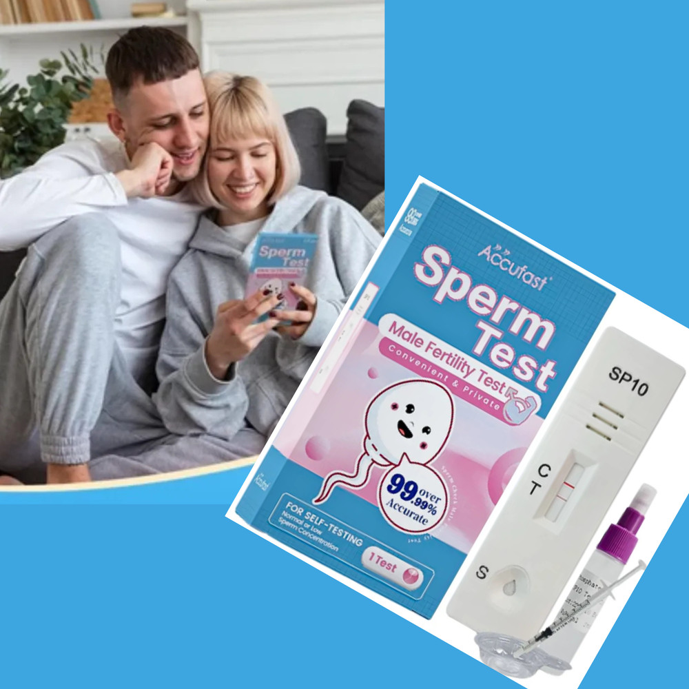 ACCUFAST Sperm  Test Kit Checking Sperm Male Count Self  Rapid Testing