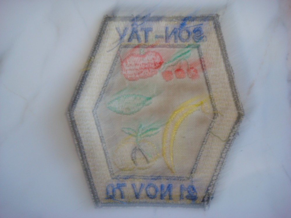 USAF ELEMENTS SON TAY RAIDER 21 NOV 70, VIETNAM WAR PATCH