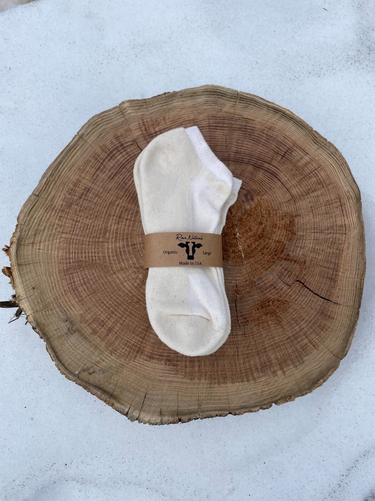 Organic Cotton Ankle Socks- 3 pack