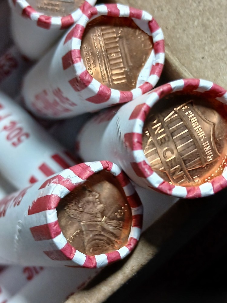UNSEARCHED Lincoln CENT PENNY ROLLS