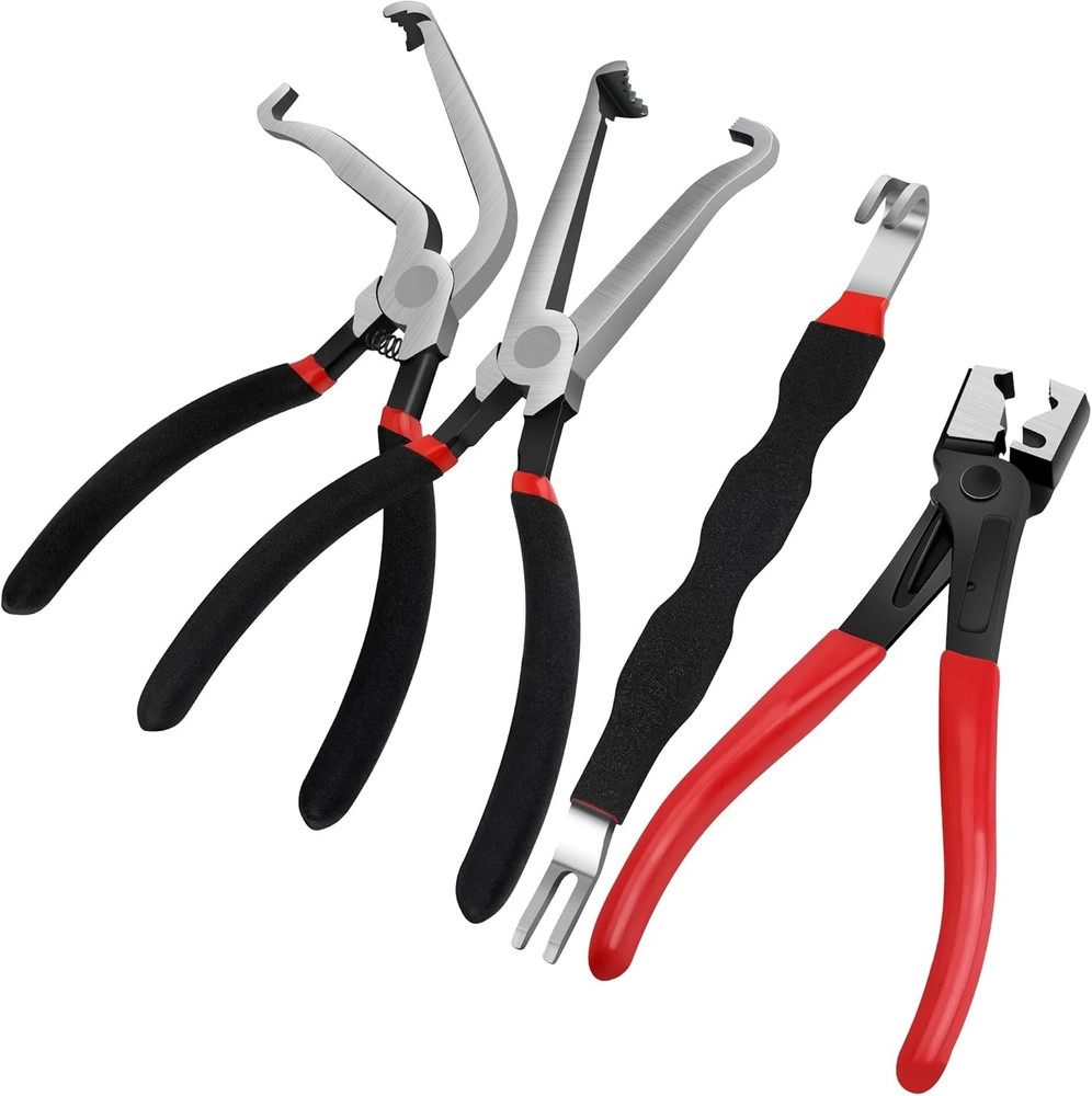 4Pcs Electrical Disconnect Pliers 60° Automotive Electrical Connector Separator