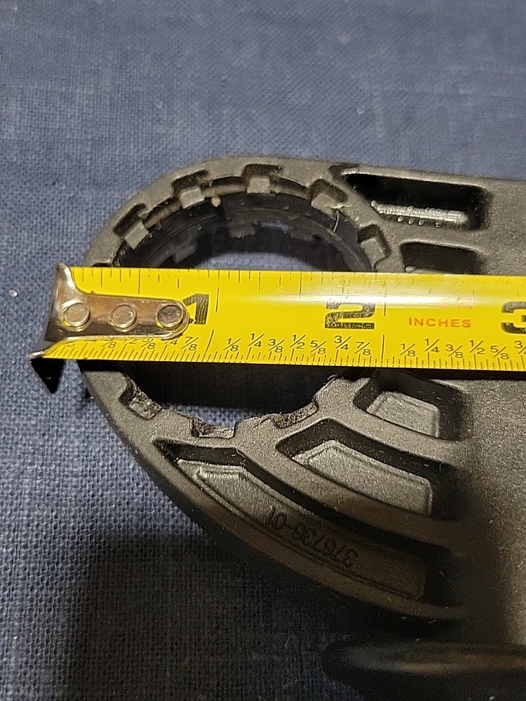 Drill Grip Handle with Bit Storage Compartment Hard Plastic