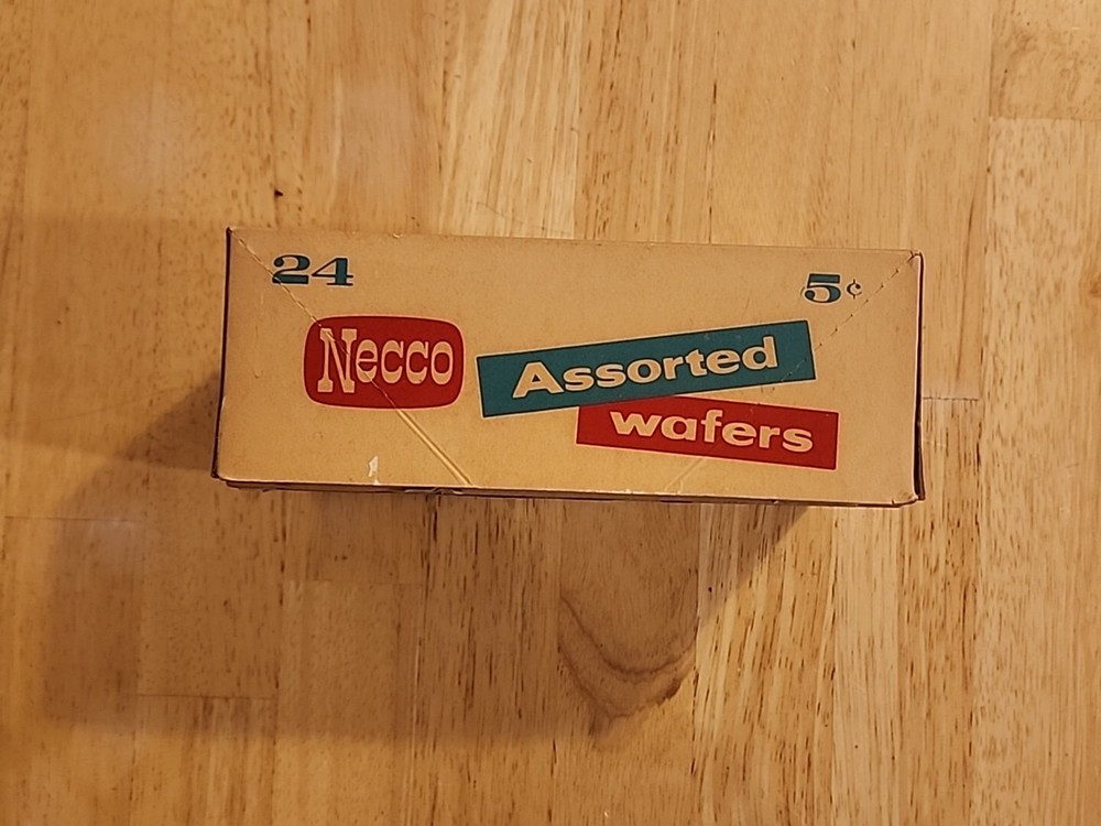 Necco Assorted Wafers Candy Box