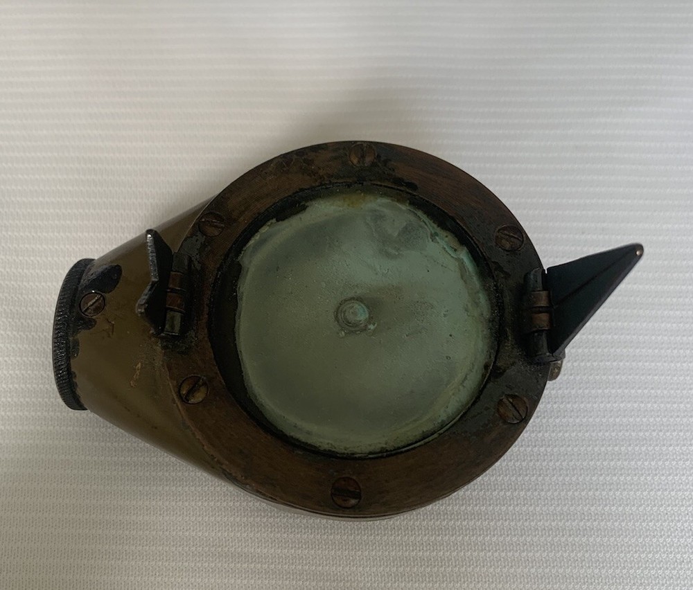 Vintage RARE Marching Compass MarkVII Model E U.S.E.D Sperrygyroscope Co NY