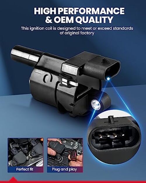 UF535 Ignition Coil Pack, 6 Pack Ignition Coil Compatible with GLK350, ML350,