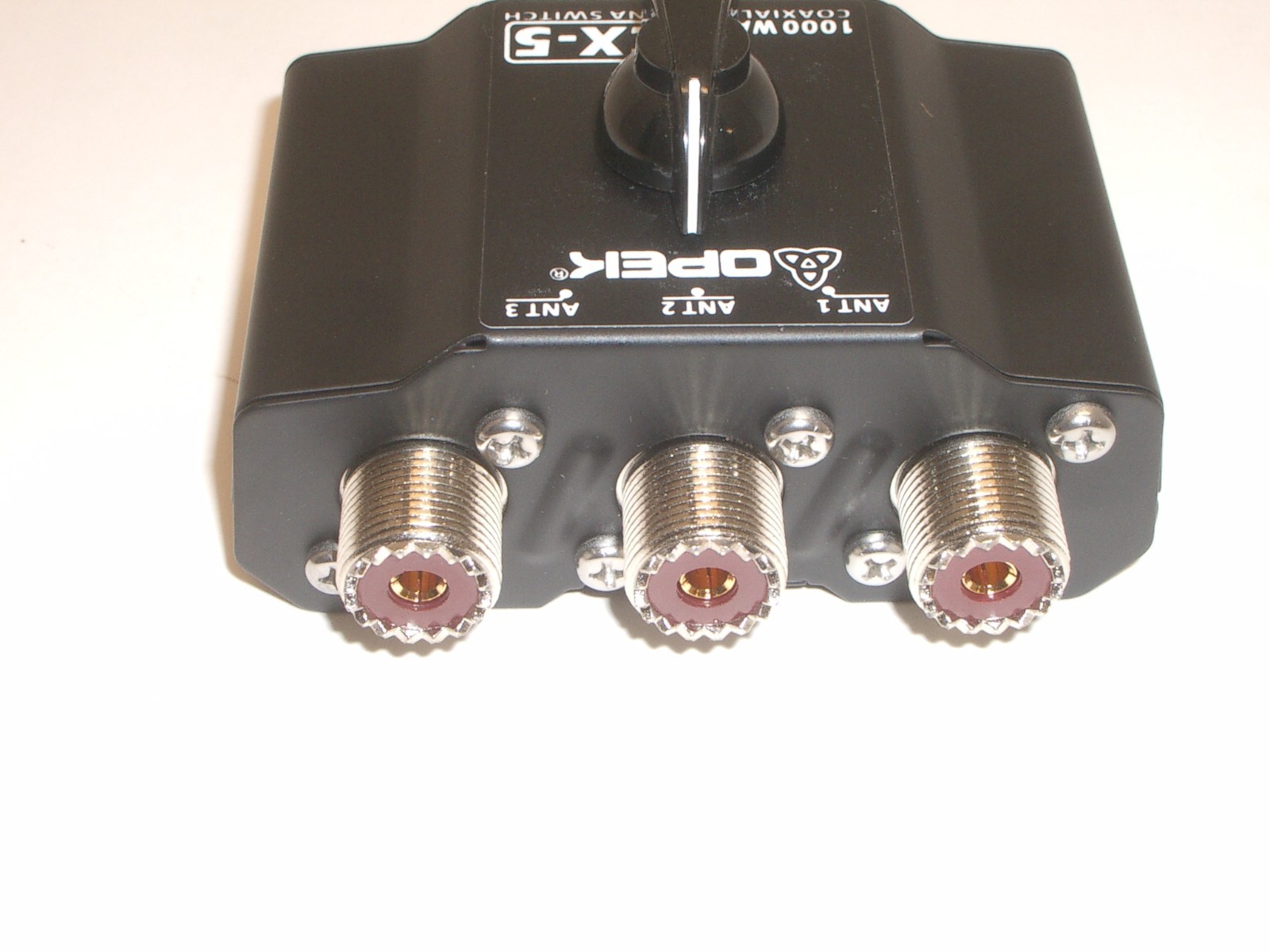 OPEK CX5 3 POSITION CB RADIO ANTENNA COAX COAXIAL SWITCH w/SO239 (ACCEPTS PL259)