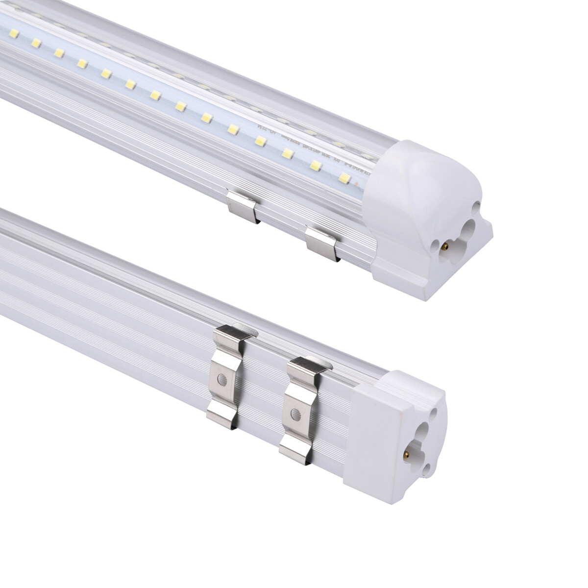 2FT 4FT 5FT 6FT 8FT 120W LED Shop light Fixture 6000K 8Foot LED Tube Light Bulbs