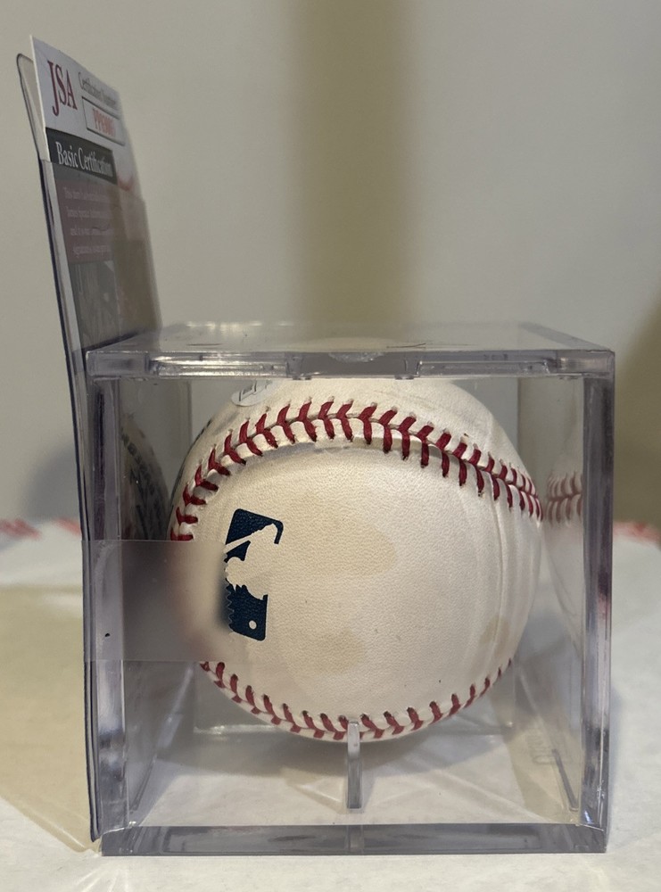 Joe Giardi Autographed Baseball JSA Certification