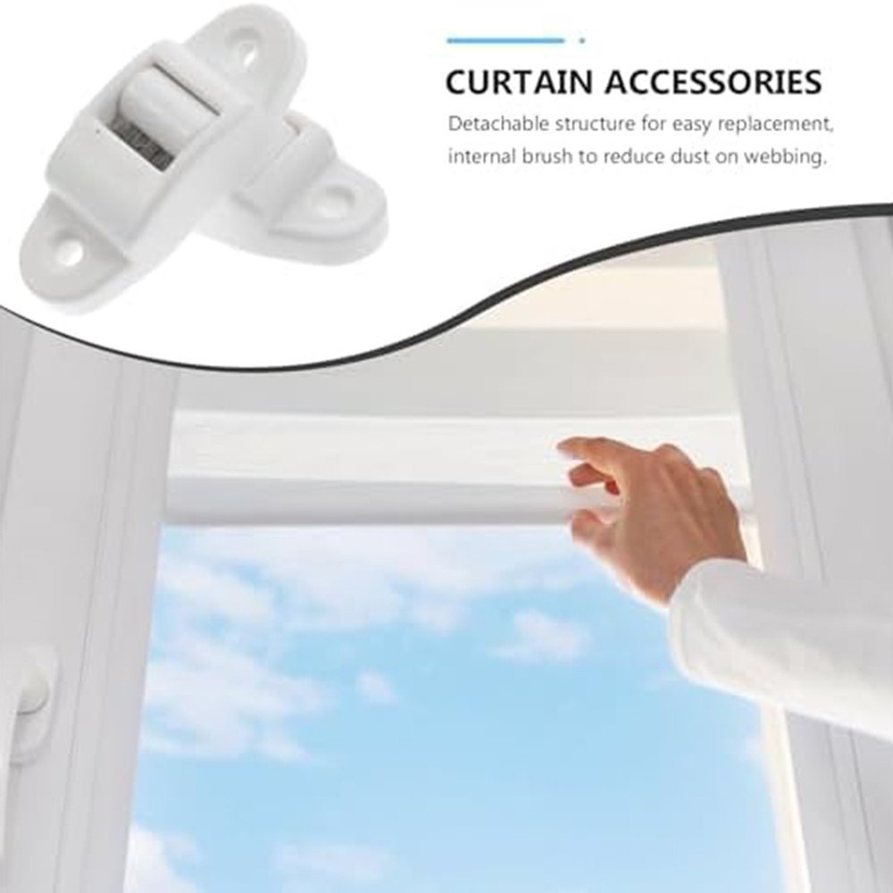 Roller Shutter Guide Rail with Brush Joint 10pcs Set for Smooth Blind Operation