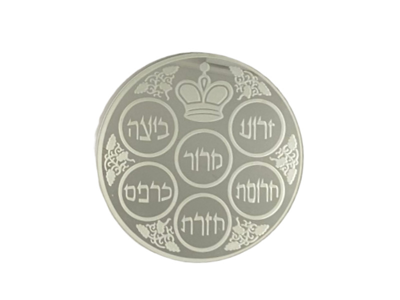 Mirror Seder Plate