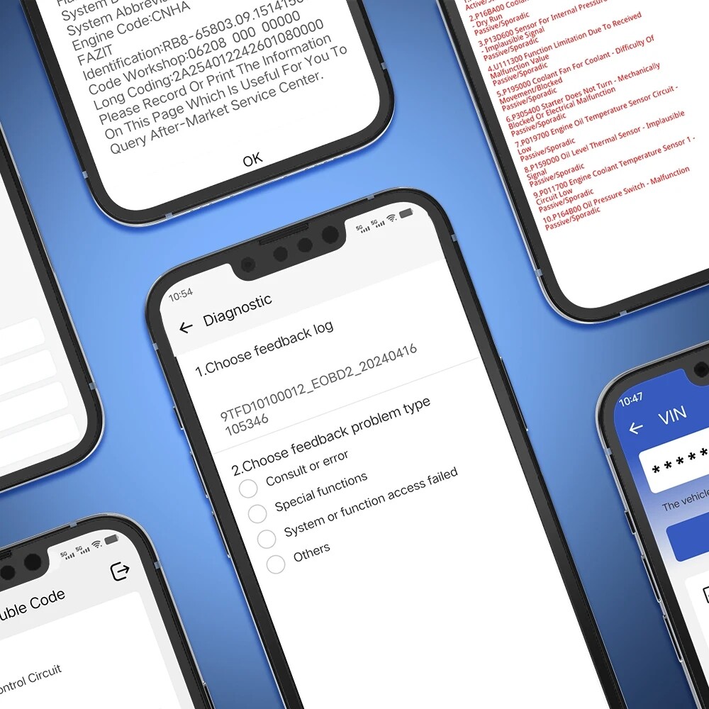 MUCAR DriverScan Bluetooth OBD2 Car Diagnostic Scanner Full System Active Test