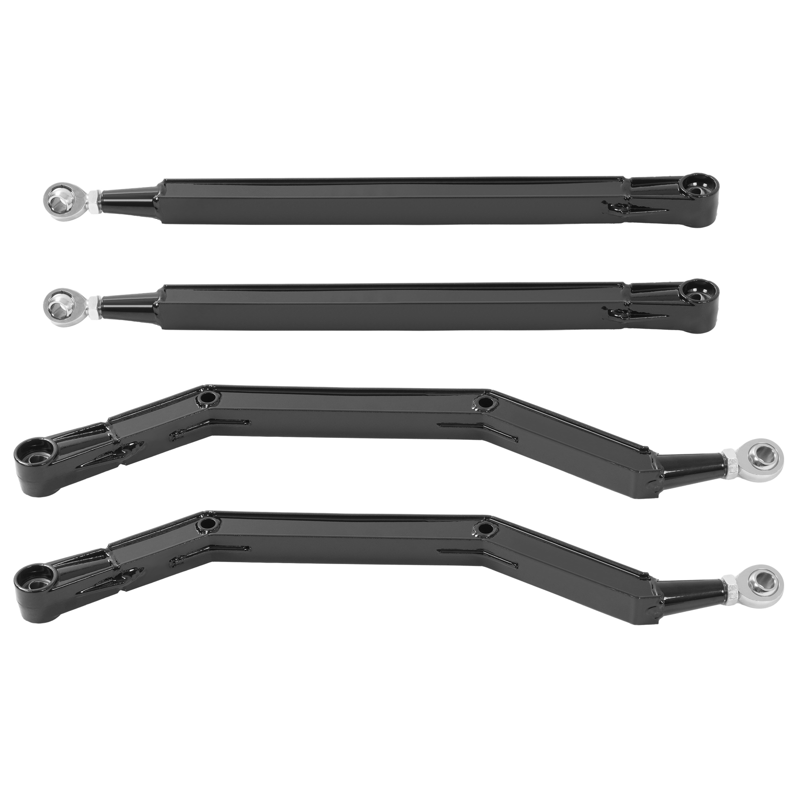 High Clearance Black Rear Radius Arms Rods Set For Polaris RZR XP 1000 2014+