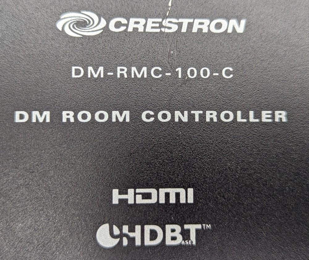Crestron DM-RMC-100-C DigitalMedia 8G+ Receiver Room Controller Module - Working