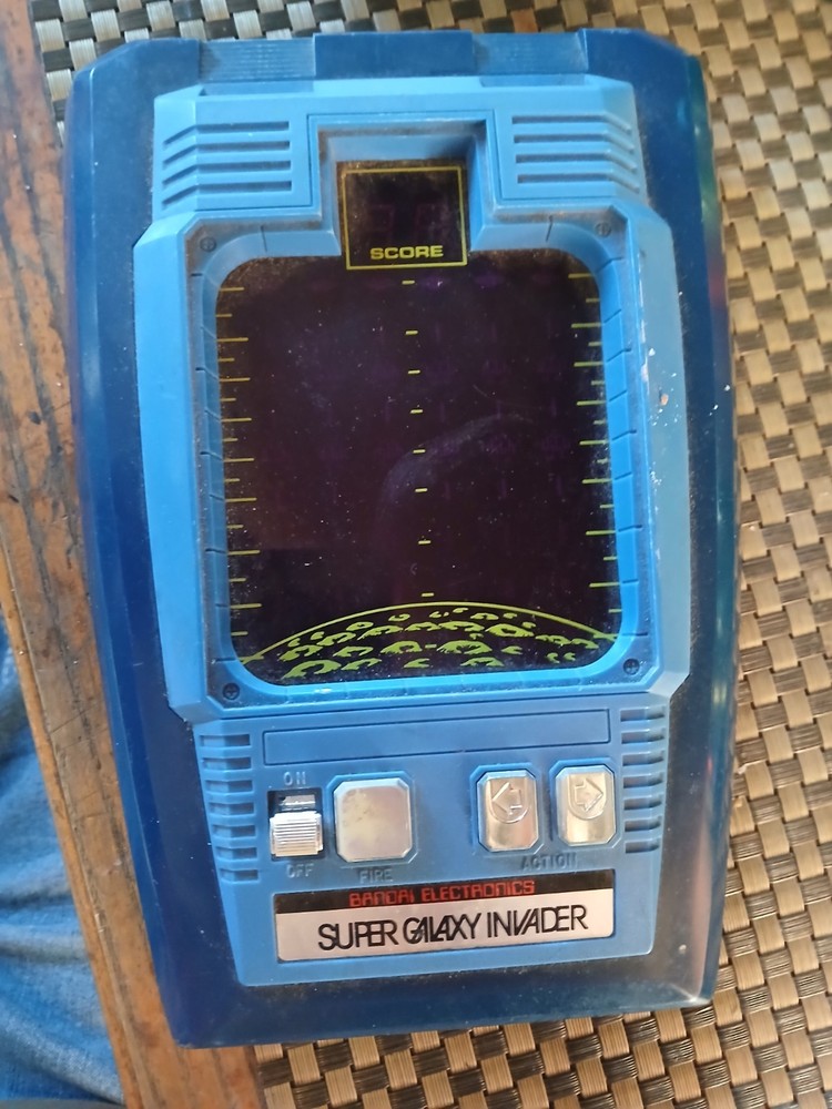 Bandai Electronics Super Galaxy Invader Handheld Electronic Game