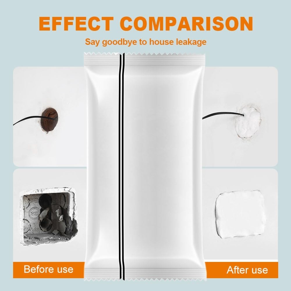 10-Pack Waterproof Sealant Putty – Self-Adhesive Mending Mud for Wall Holes