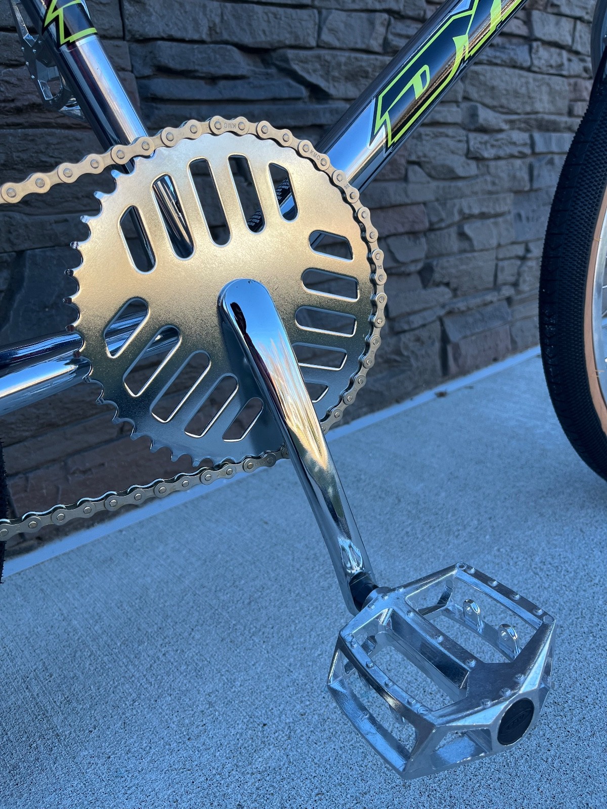 Dyno Air Bmx Bike Old School Bike Gt performer Compe Air Frame Forks Chrome