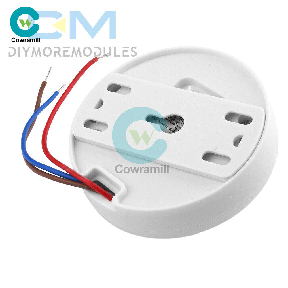 AC85-265V Infrared PIR Motion Induction Sensor 360° Detection For Ceiling Light