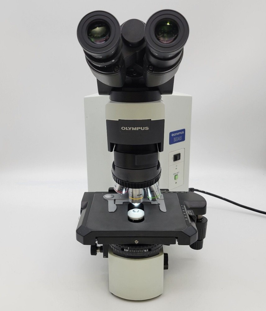 Olympus Microscope BX45 Pathology / Mohs with Tilting Binocular Head