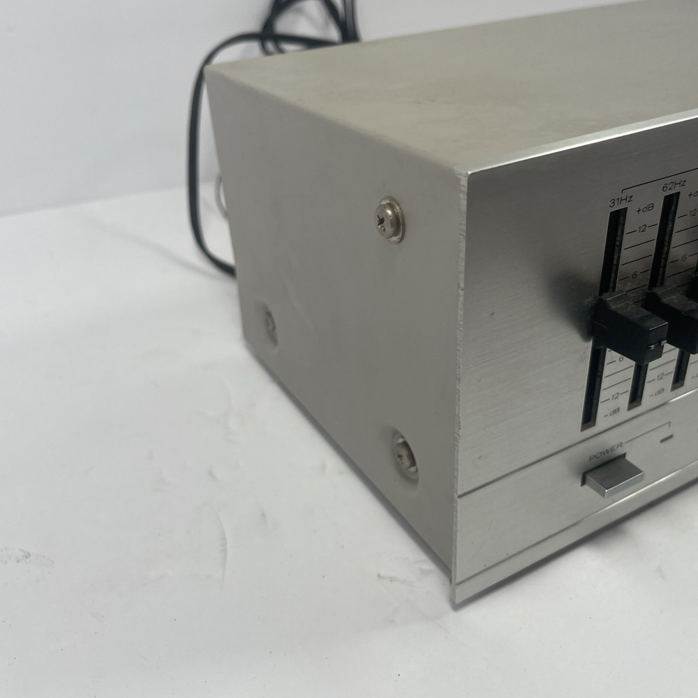 Vintage BSR EQ-110X Stereo Frequency Equalizer - Tested Working