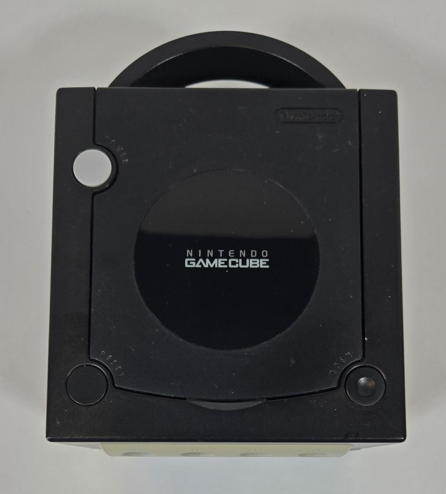 Nintendo GameCube Black Console Bundle Controller Memory Card 2 Games DOL-001