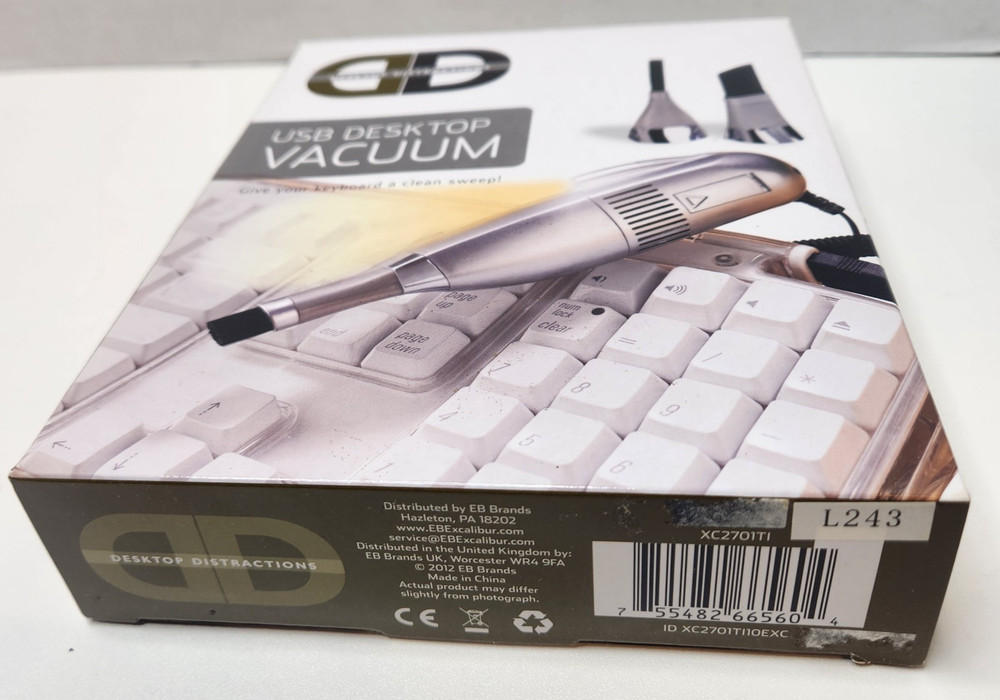 Desktop Distractions USB Desktop Vacuum.