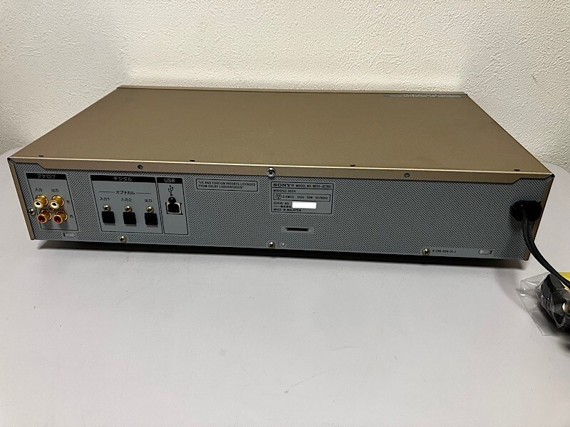 Sony MDS-JE780 MD MiniDisc Deck MDLP Net MD Tested Working