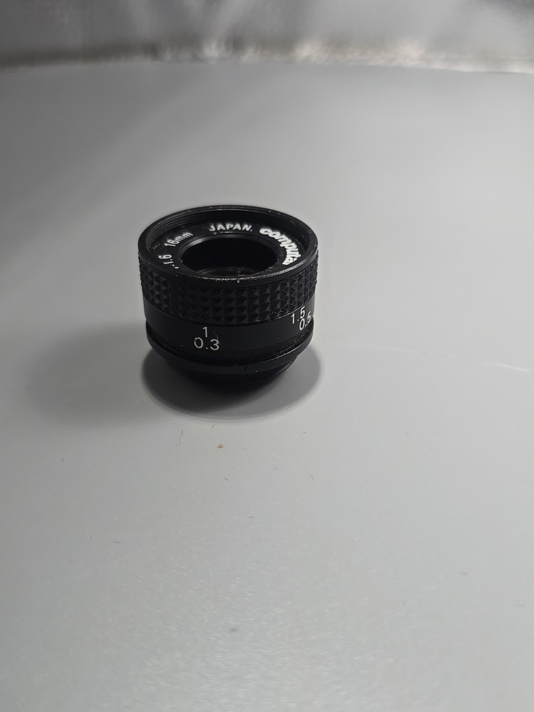 MICROSCOPE PART CAMERA LENS COMPUTAR TV 16 mm AS IS