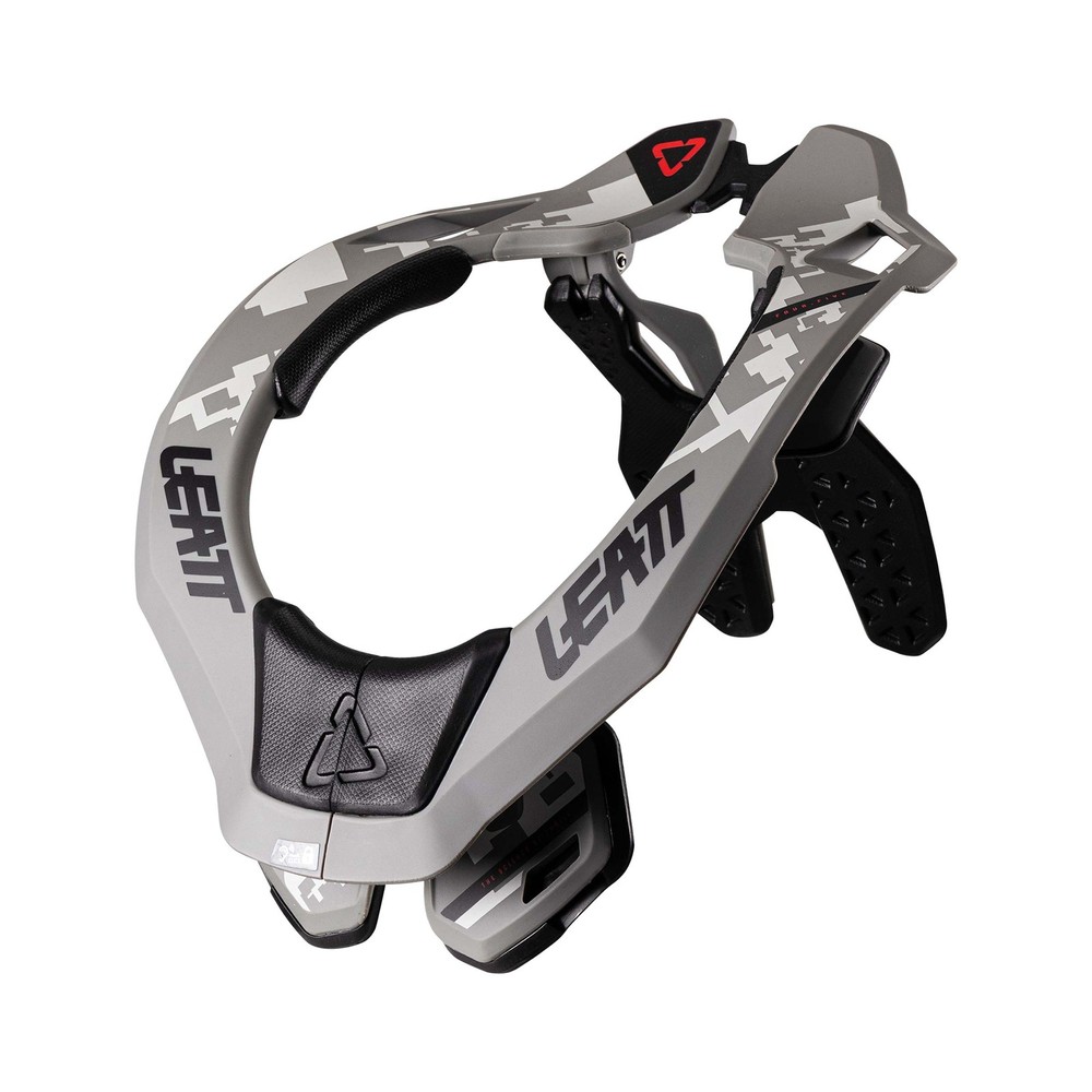 LEATT 4.5 Motorcycle Neck Protector Grey Black CE Certified