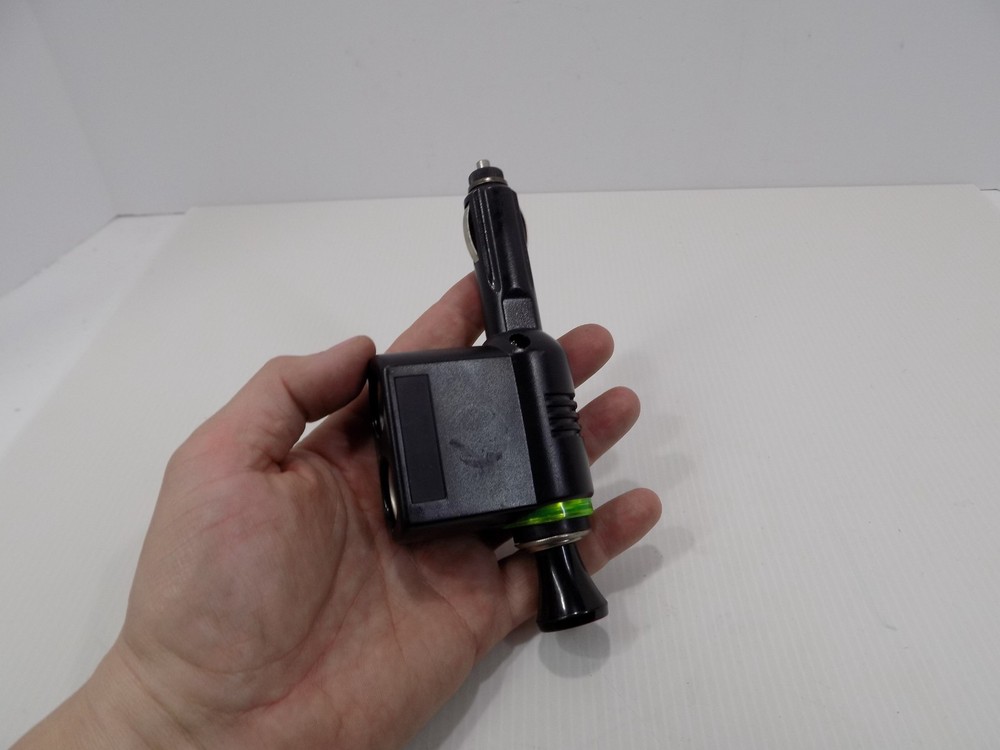 12V Charging Car Cigarette Lighter Socket Splitter with Working Lighter Plug