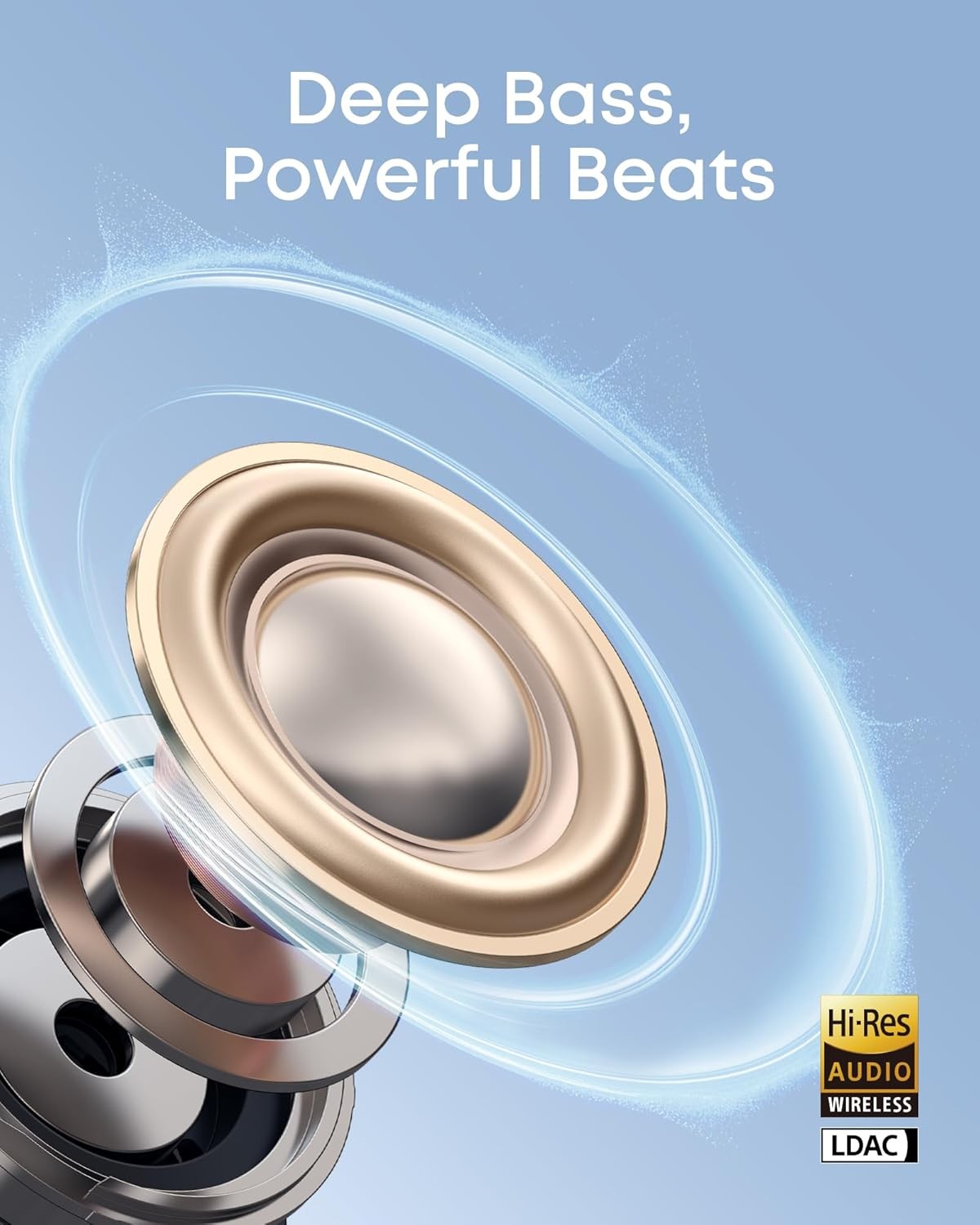 Soundcore C50i by Anker, Open-Ear Headphones, Clip-On Earbuds, Ultra-ComfortIP55