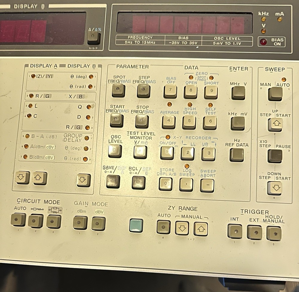 Eight Electronic Engineering Testing Devices, HP, Tektronix, Kepco, Agilent