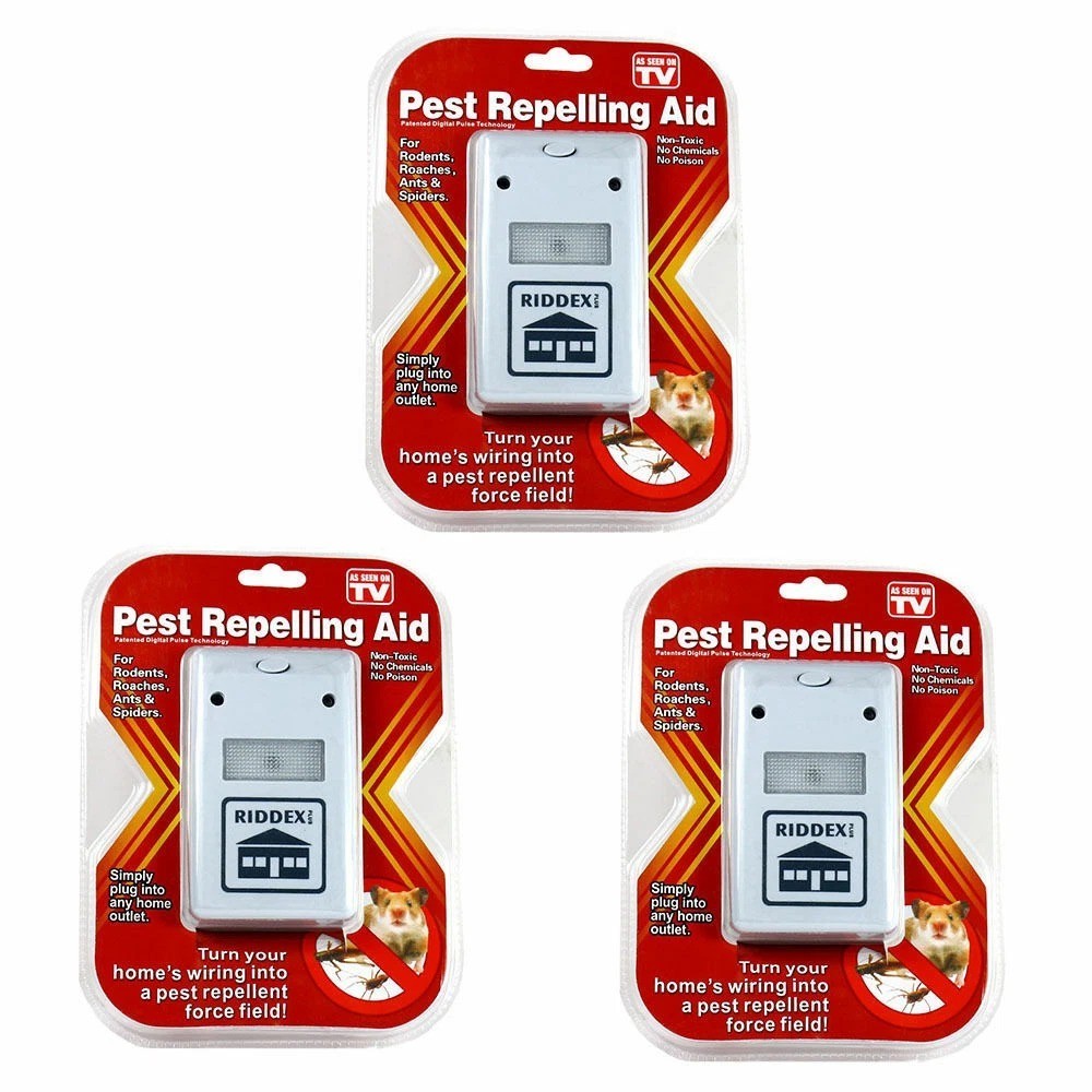 Riddex Plus Digital Pest Repeller Electromagnetic Rodent Cockroach Spider Repell
