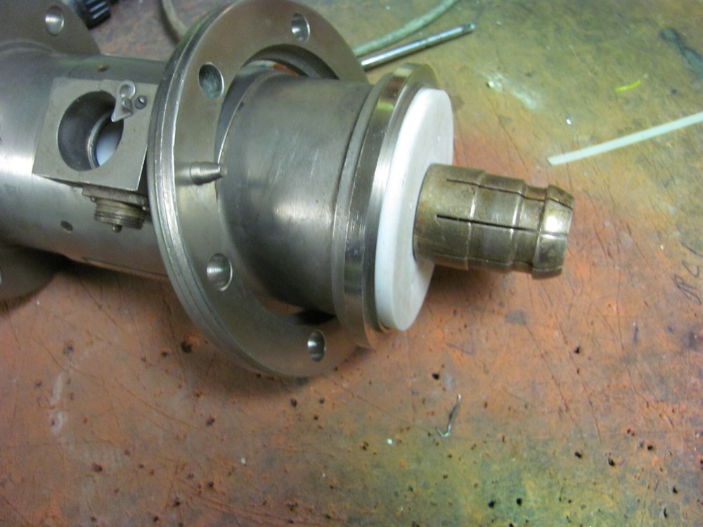 BIRD THRULINE LINE SECTION PART 460000 3 1/8 WATTMETER COUPLERWITH 2 BULLETS 50