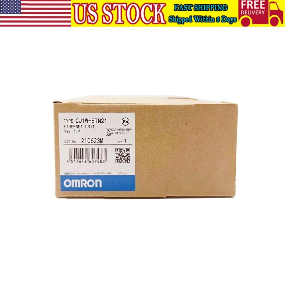 Original Omron CJ1W-ETN21 Ethernet Unit Programmable Controller