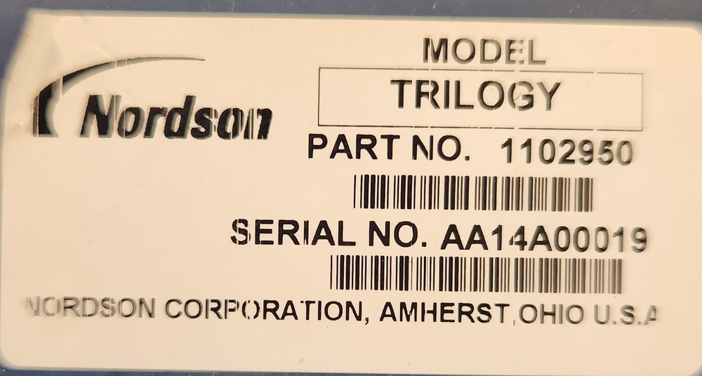 Nordson Electrostatic Spray System 110V