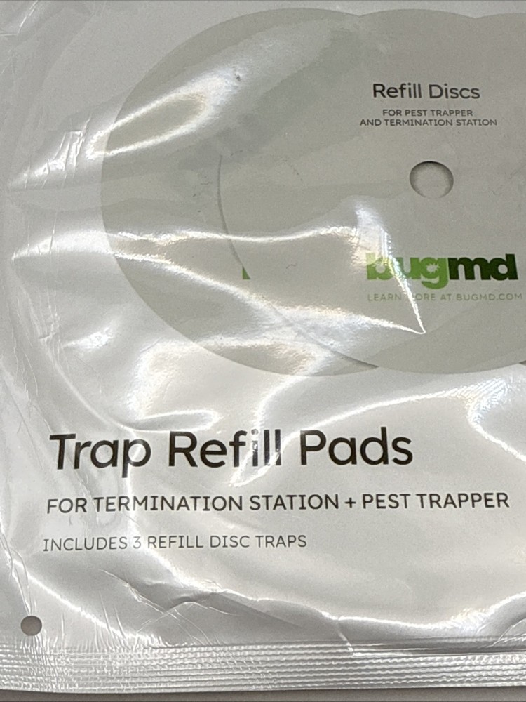 BugMD Flea Trap Refill Disc - Pest Trapper, Traps Pest Control