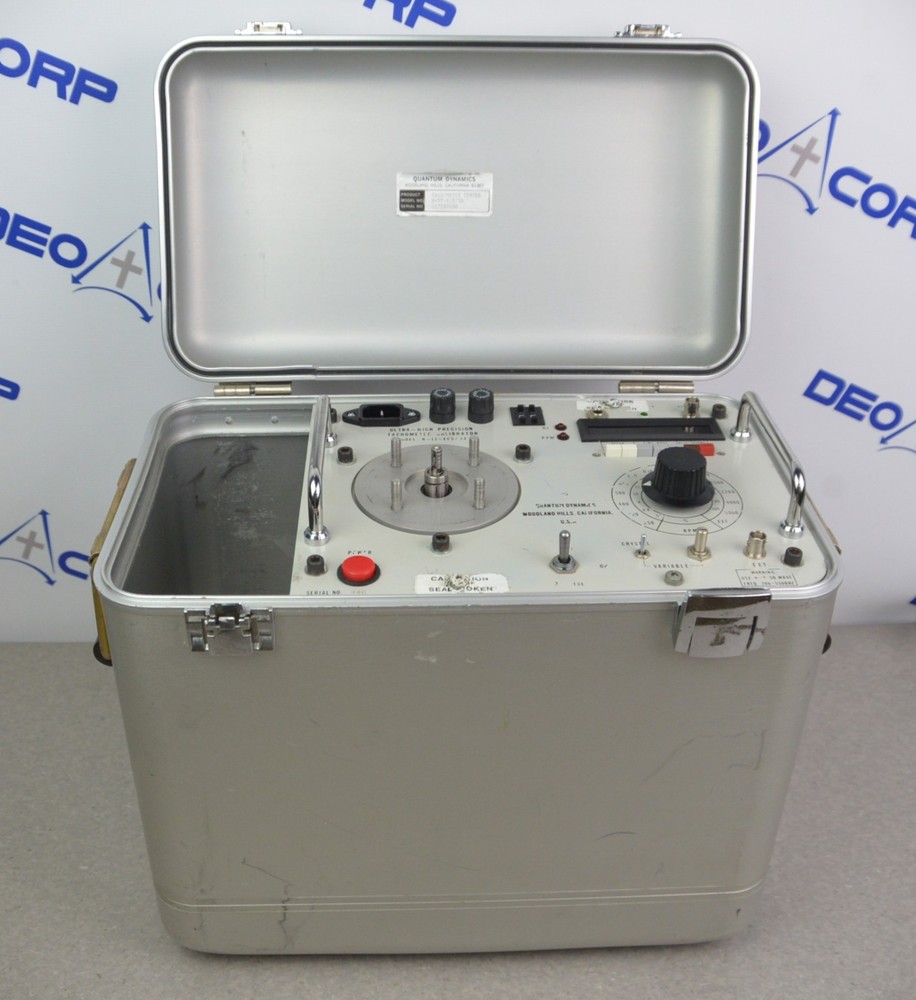 Quantum Dynamics N-11-ECS/3A Ultra High Precision Tachometer Calibration System