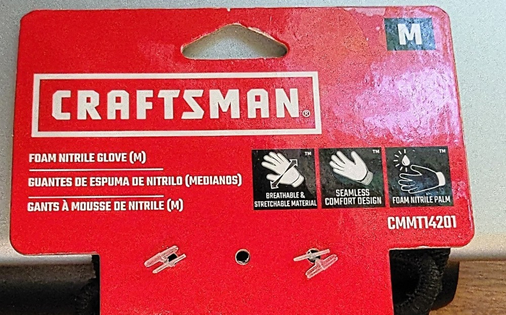 Men's Craftsman Work Gloves Size Medium New