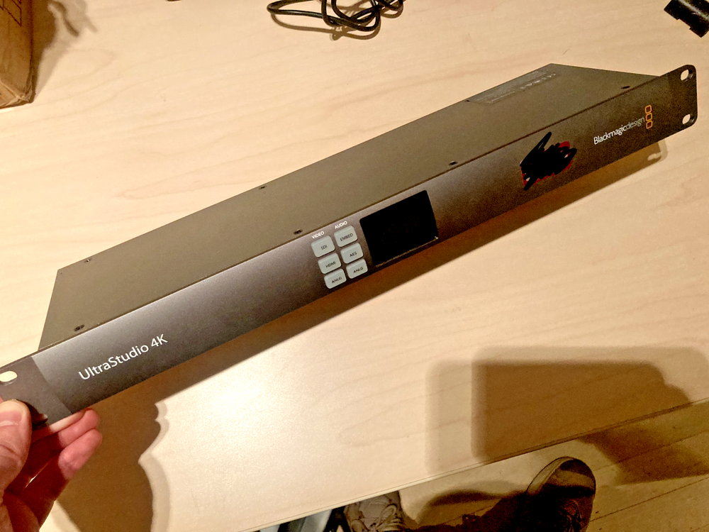 Blackmagic Design UltraStudio 4K I/O with Thunderbolt 2