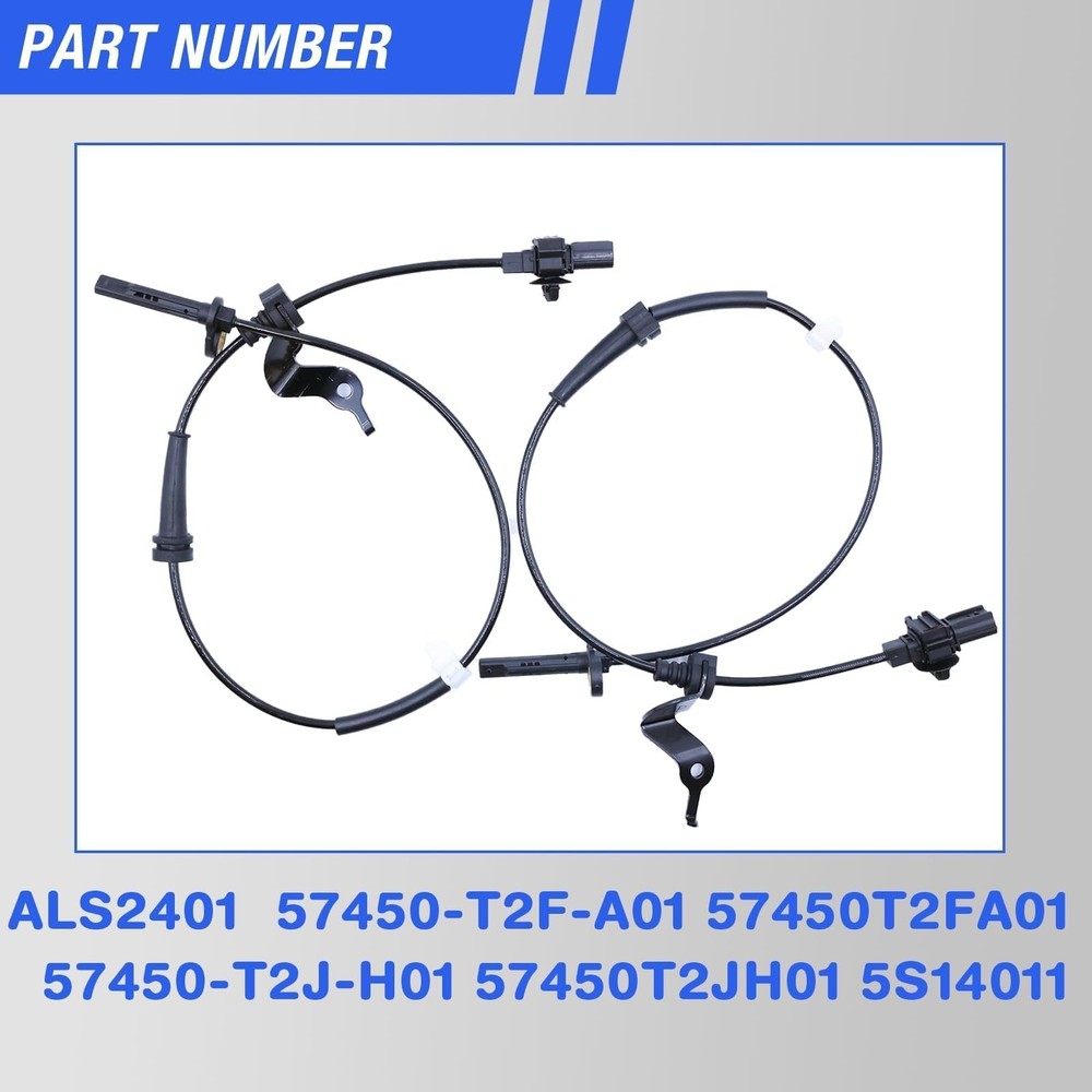 HHGKPVX ABS Wheel Speed Sensor Front Left Right Compatible with 2013