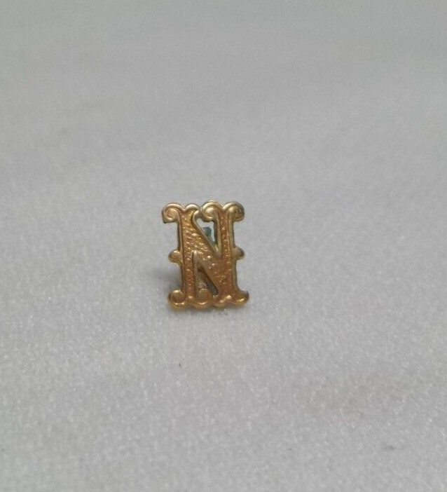 10K SOLID GOLD MONOGRAM INITIAL LETTER EMBLEM JEWELRY FINDINGS RING MONOGRAM #11