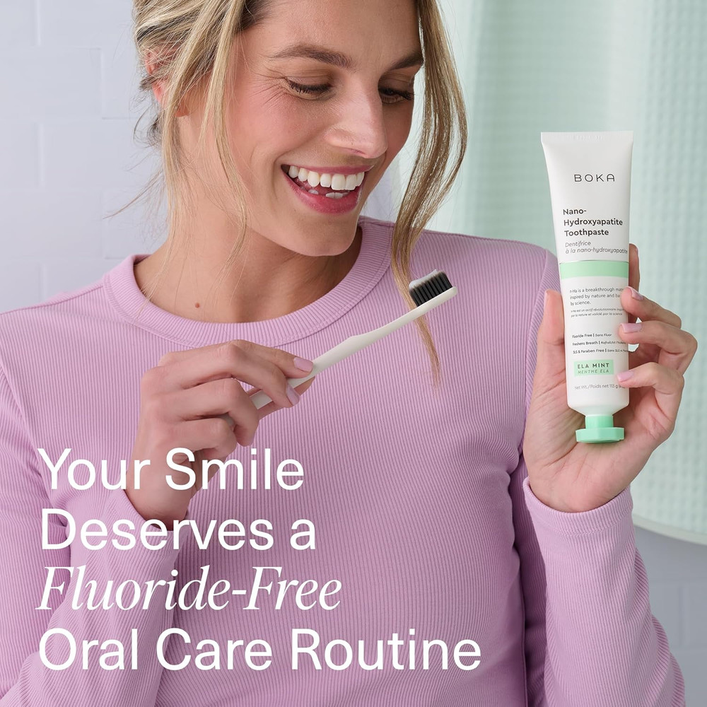 Fluoride Free Toothpaste, Nano Hydroxyapatite Toothpaste, Appropriate for Sensit