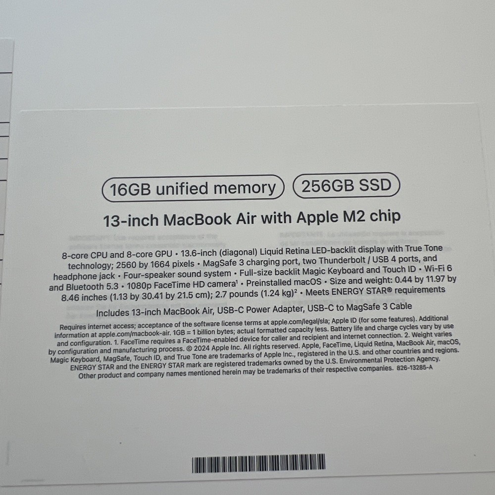iPad Pro 11 Macbook Air M2 M3 ** EMPTY BOX SET ** 4 BOXES ONLY