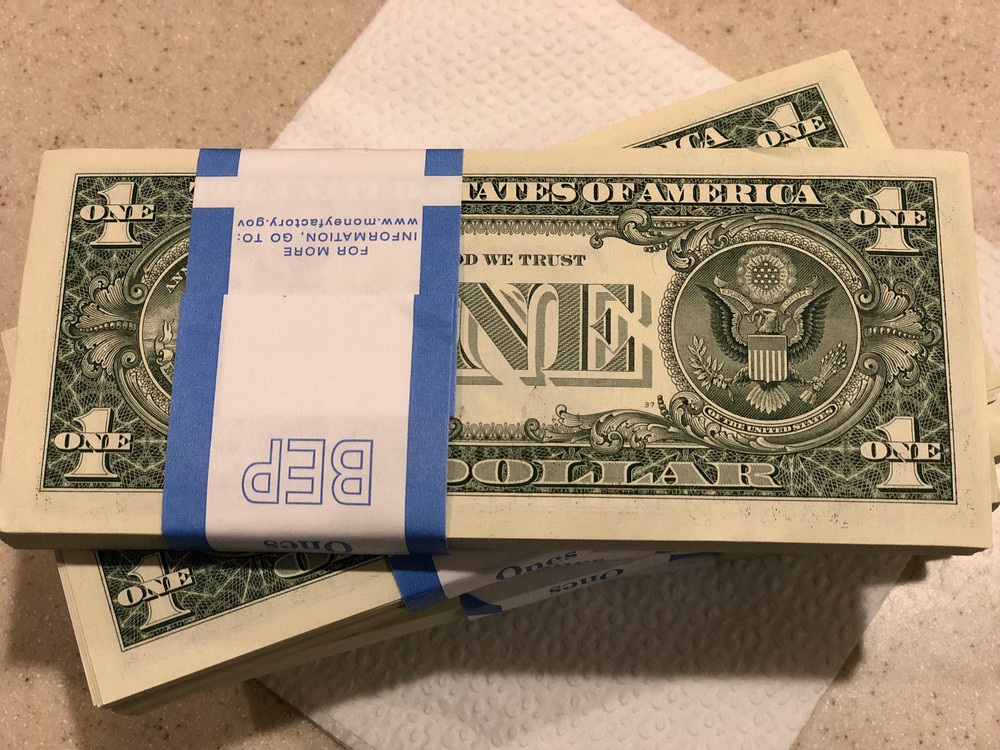 MULTIPLE ERROR THREE (3) ✯ STAR NOTES SEQUENTIAL $1 Dollar UNC CRISP from BEP
